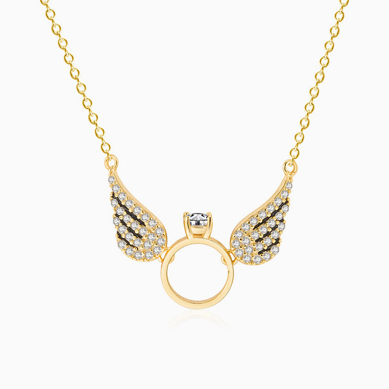 Engelenvleugels Ring Ketting