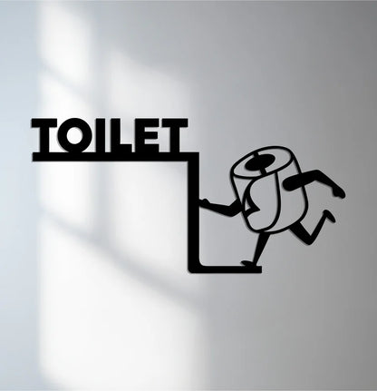 Modern Metaal Toilet Bord Stijlvol