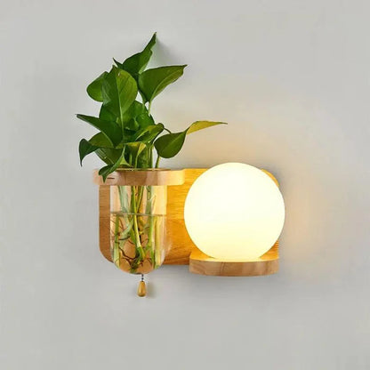 Planten Wandlamp met Sfeer