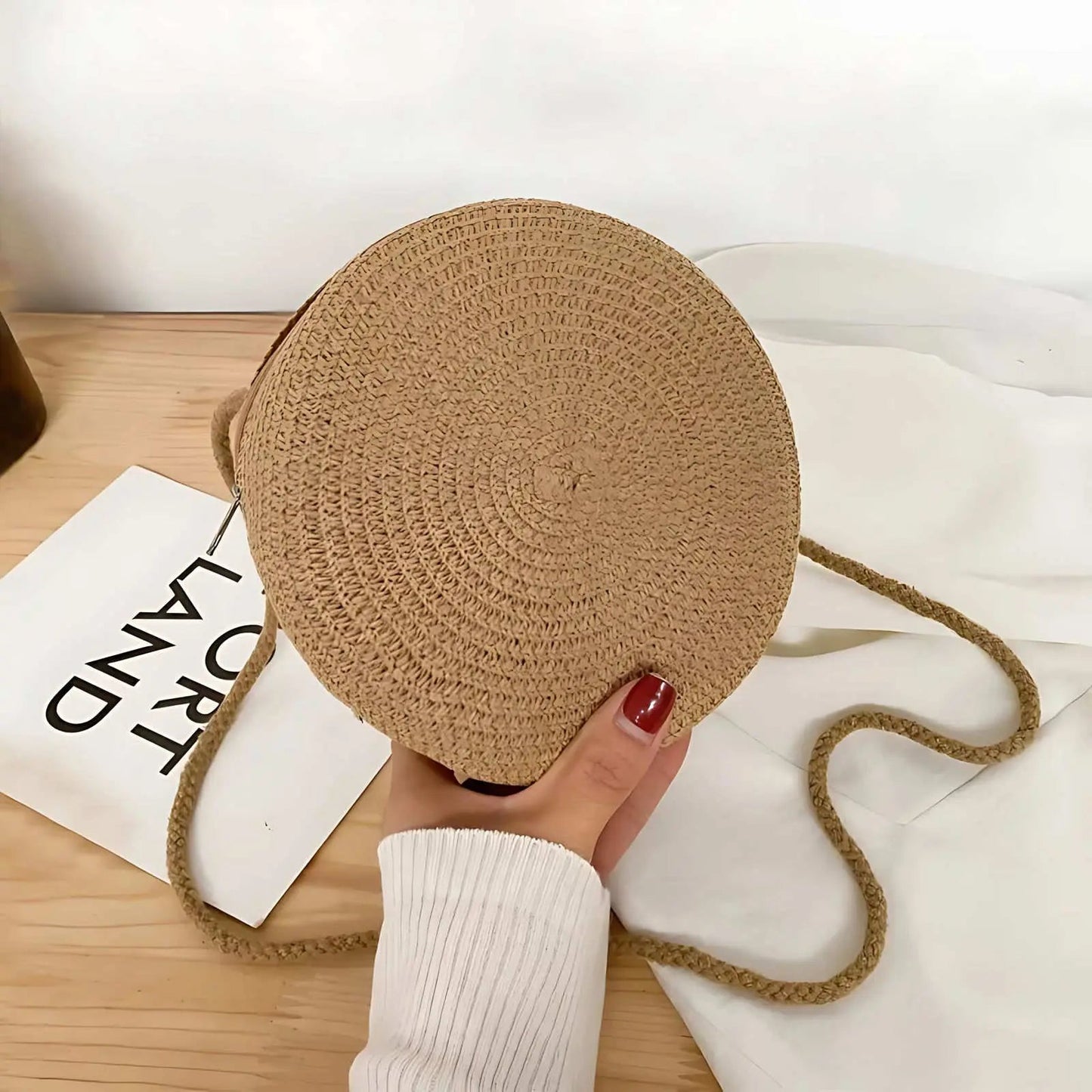 Aurelia Boho Luxe Stro Bag