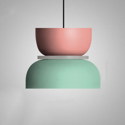 Nordic Kleurrijke Macaron 1-Lichts LED Hanglamp