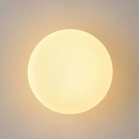 Moderne Minimalistische Orb Glas 1-Lichts Wandlamp Voor Woonkamer
