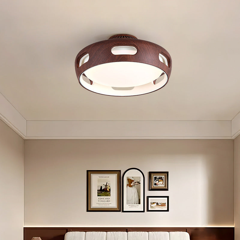 Contemporary Nordic Ronde, Bladenloze PC acryl LED