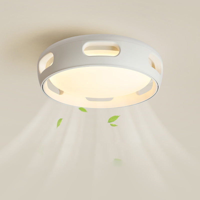 Contemporary Nordic Ronde, Bladenloze PC acryl LED