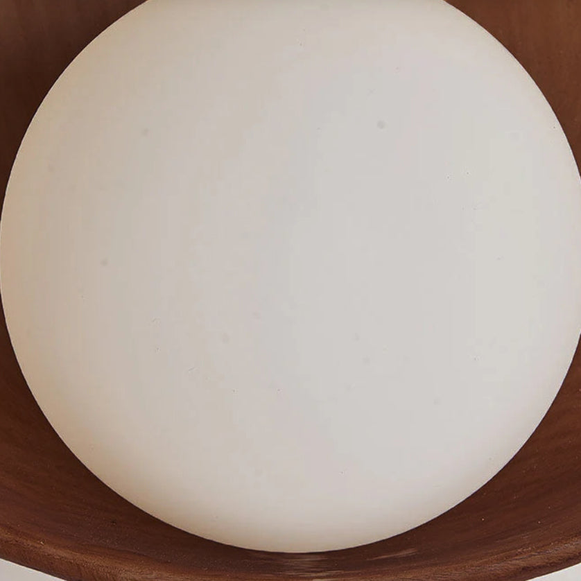 Moderne Minimalistische Ronde IJzeren Hars 1-Licht Wandlamp