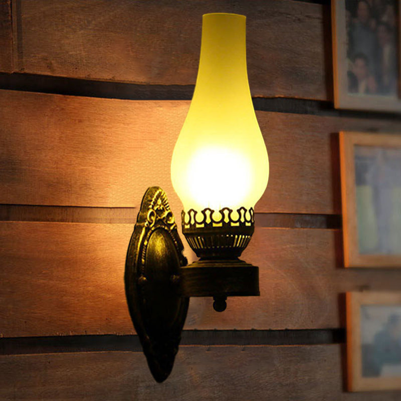 Retro Kerosine 1-Lichts Wandlamp