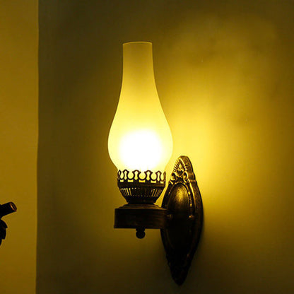 Retro Kerosine 1-Lichts Wandlamp