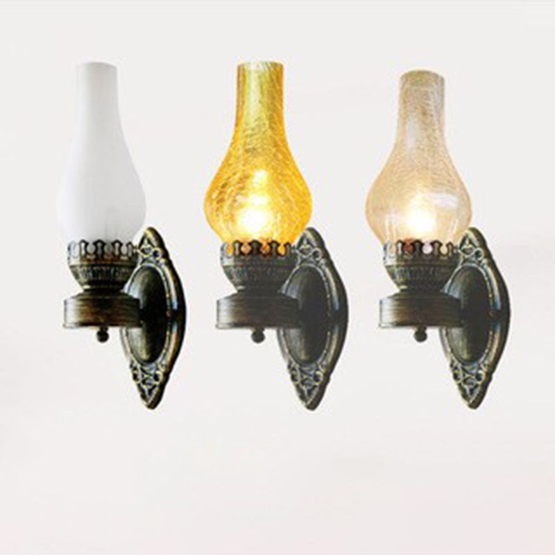 Retro Kerosine 1-Lichts Wandlamp