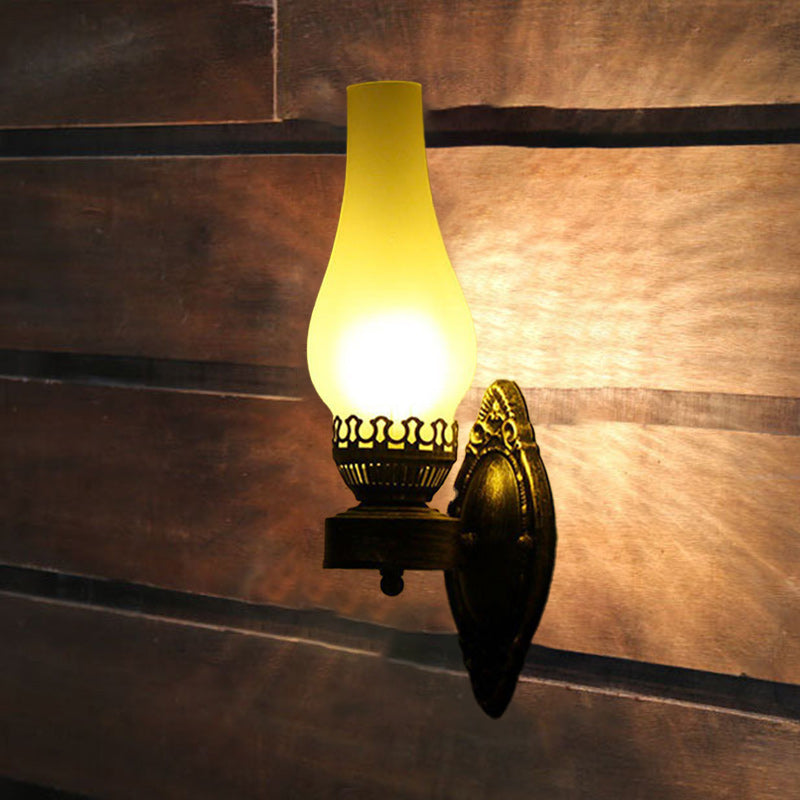 Retro Kerosine 1-Lichts Wandlamp