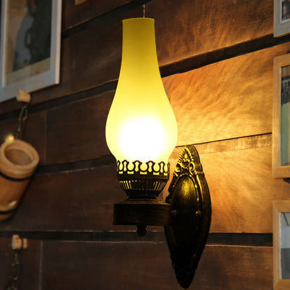 Retro Kerosine 1-Lichts Wandlamp