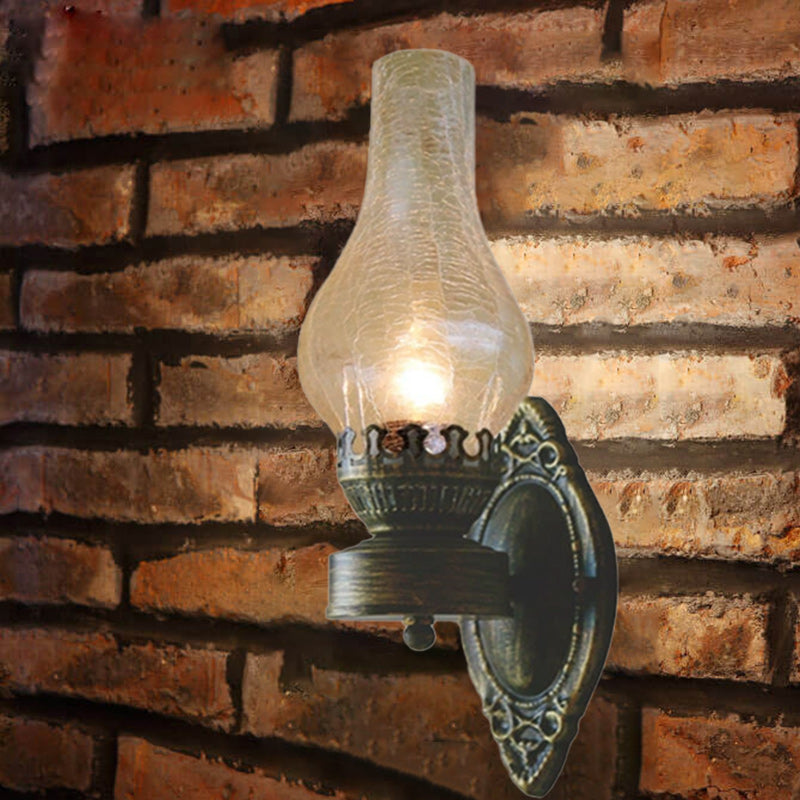 Retro Kerosine 1-Lichts Wandlamp
