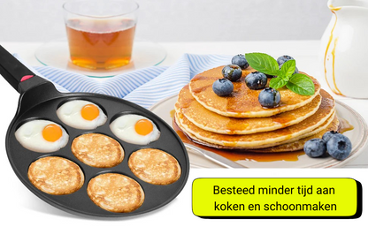 Pannenkoekenpan met antiaanbaklaag Koekenpan
