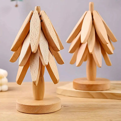 Houten Boom Onderzetter Set