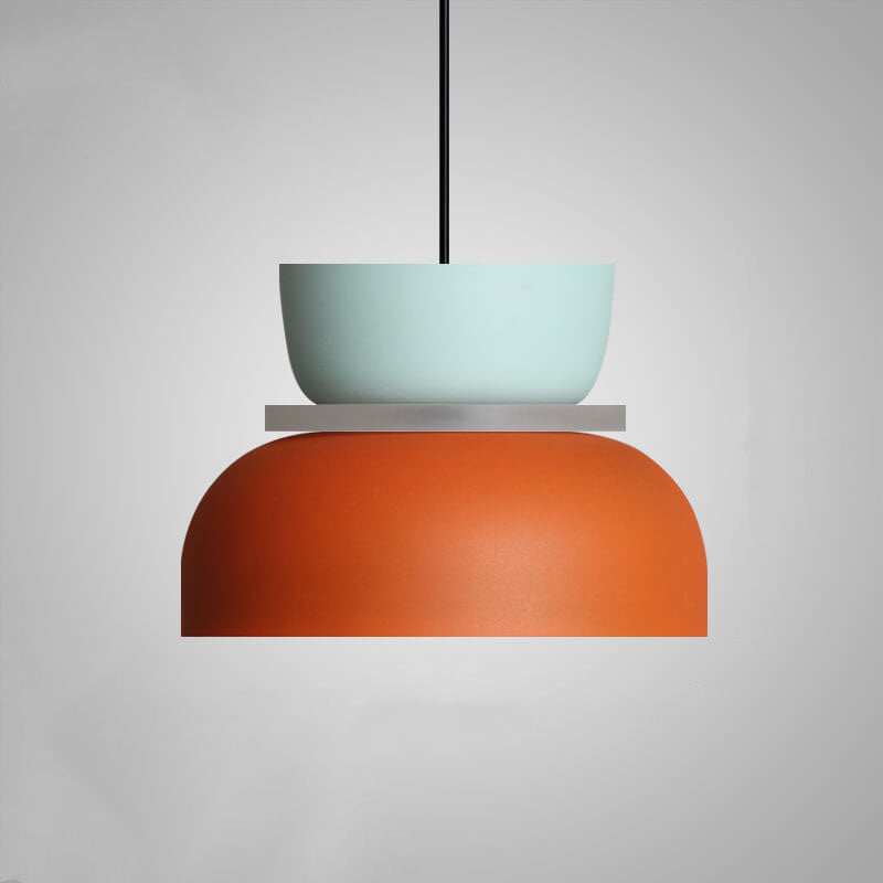 Nordic Kleurrijke Macaron 1-Lichts LED Hanglamp
