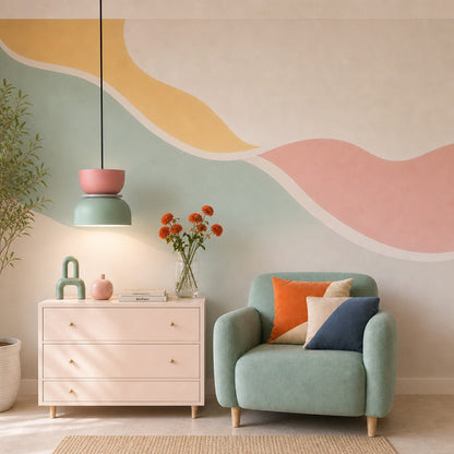 Lucie Kleurblok Nordic Hanglamp
