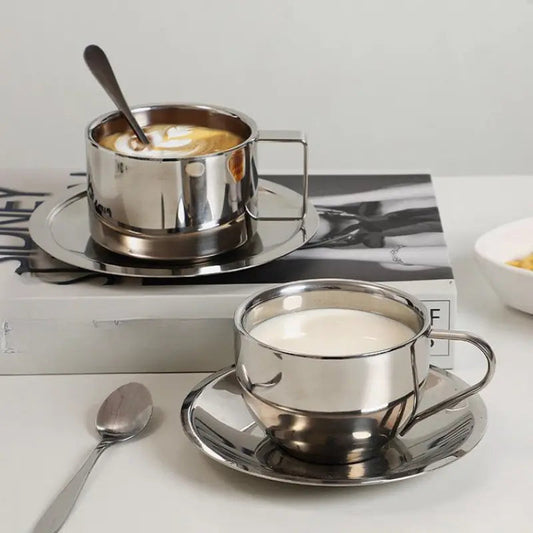 Clarke Stalen Koffieset