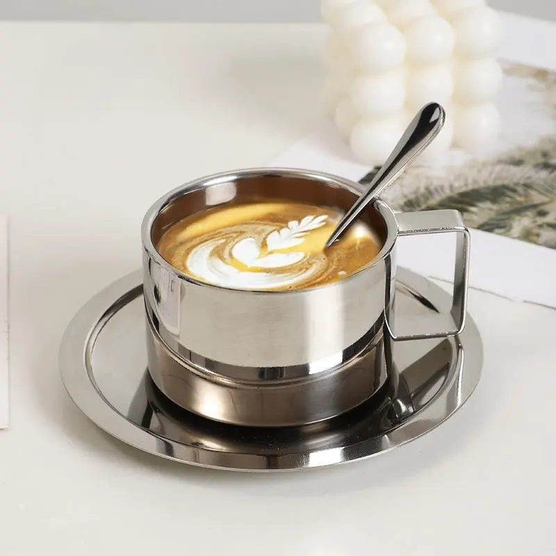 Clarke Stalen Koffieset