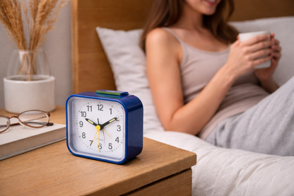 Stille & Vredige Wecker – Niet-Tikkend, Zachte Wake-Up Licht, Snooze Functie