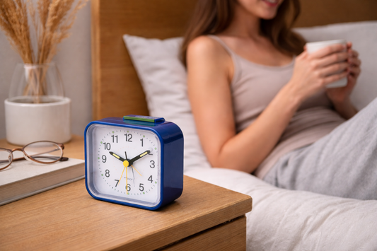 Stille & Vredige Wecker – Niet-Tikkend, Zachte Wake-Up Licht, Snooze Functie