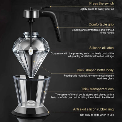 Multifunctionele Glazen Dispenser 200ml