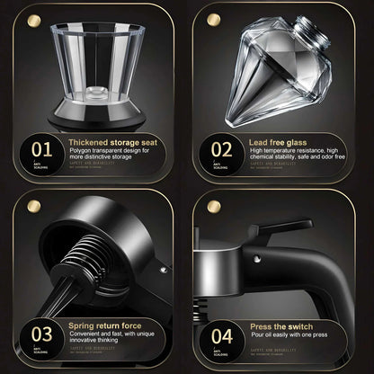 Multifunctionele Glazen Dispenser 200ml