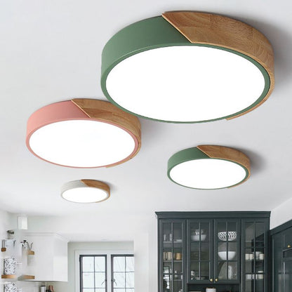 Blauwe Plafond Lamp