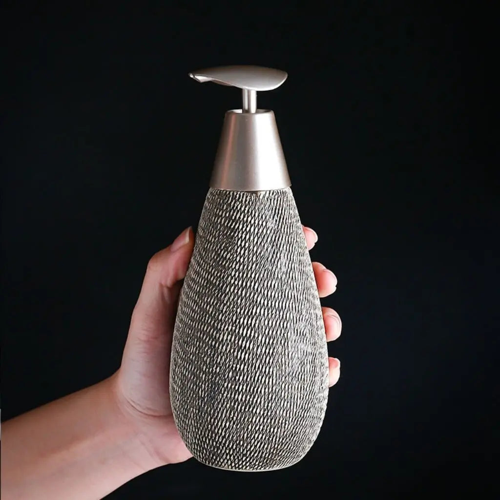 Kenji Keramische Lotion Dispenser – Japanse Retro Badkamer Zeepfles