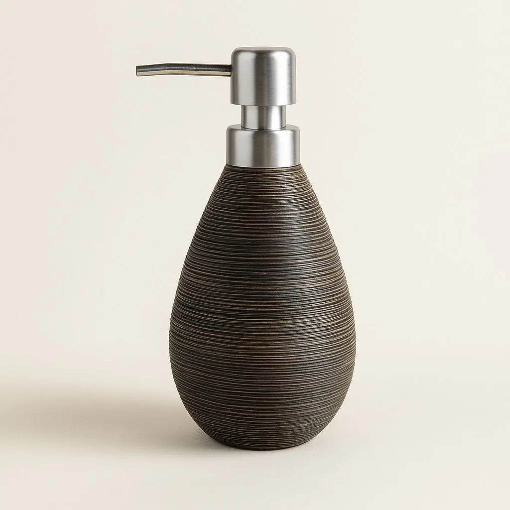 Kenji Keramische Lotion Dispenser – Japanse Retro Badkamer Zeepfles