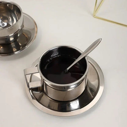 Clarke Stalen Koffieset