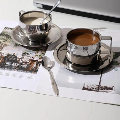 Clarke Stalen Koffieset