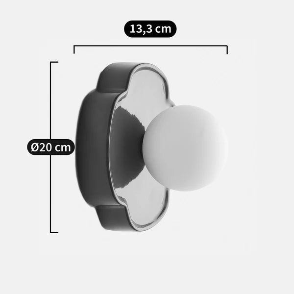 Elowen Moderne Hars Orb Wandlamp