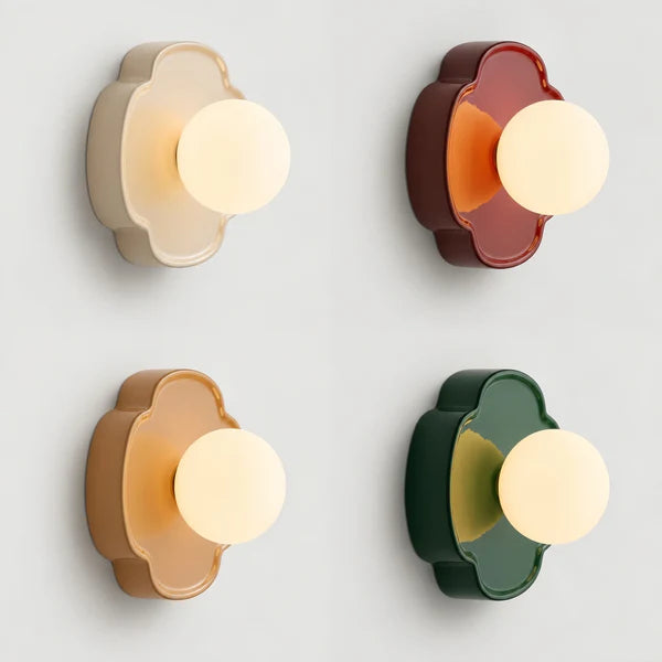 Elowen Moderne Hars Orb Wandlamp