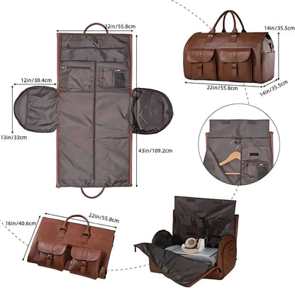 Luxe Leren Duffle Bag