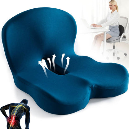Ergonomisch Zitkussen met Lendensteun