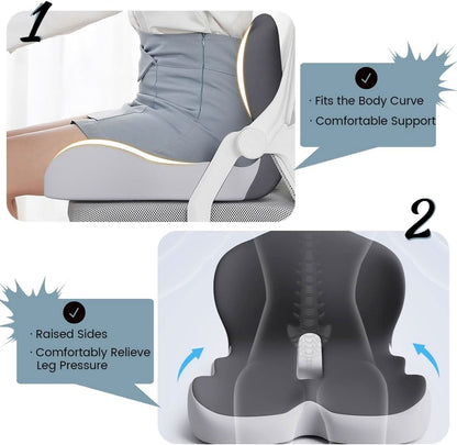 Ergonomisch Zitkussen met Lendensteun