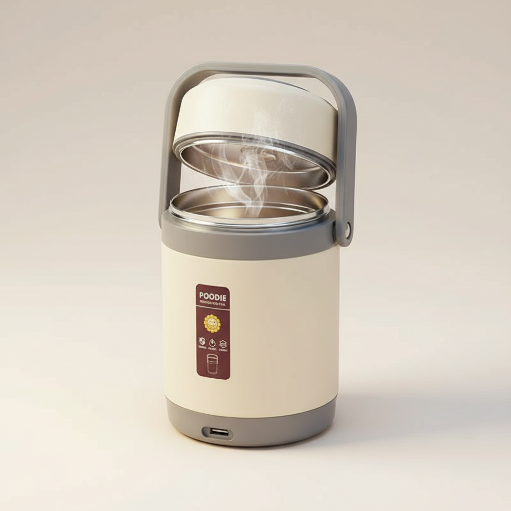 USB Verwarmde Lunchbox Draagbare Voedselverwarmer