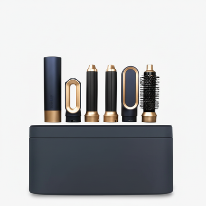 Glossify 5-in-1 Haarstyler Föhnborstel met Ionentechnologie
