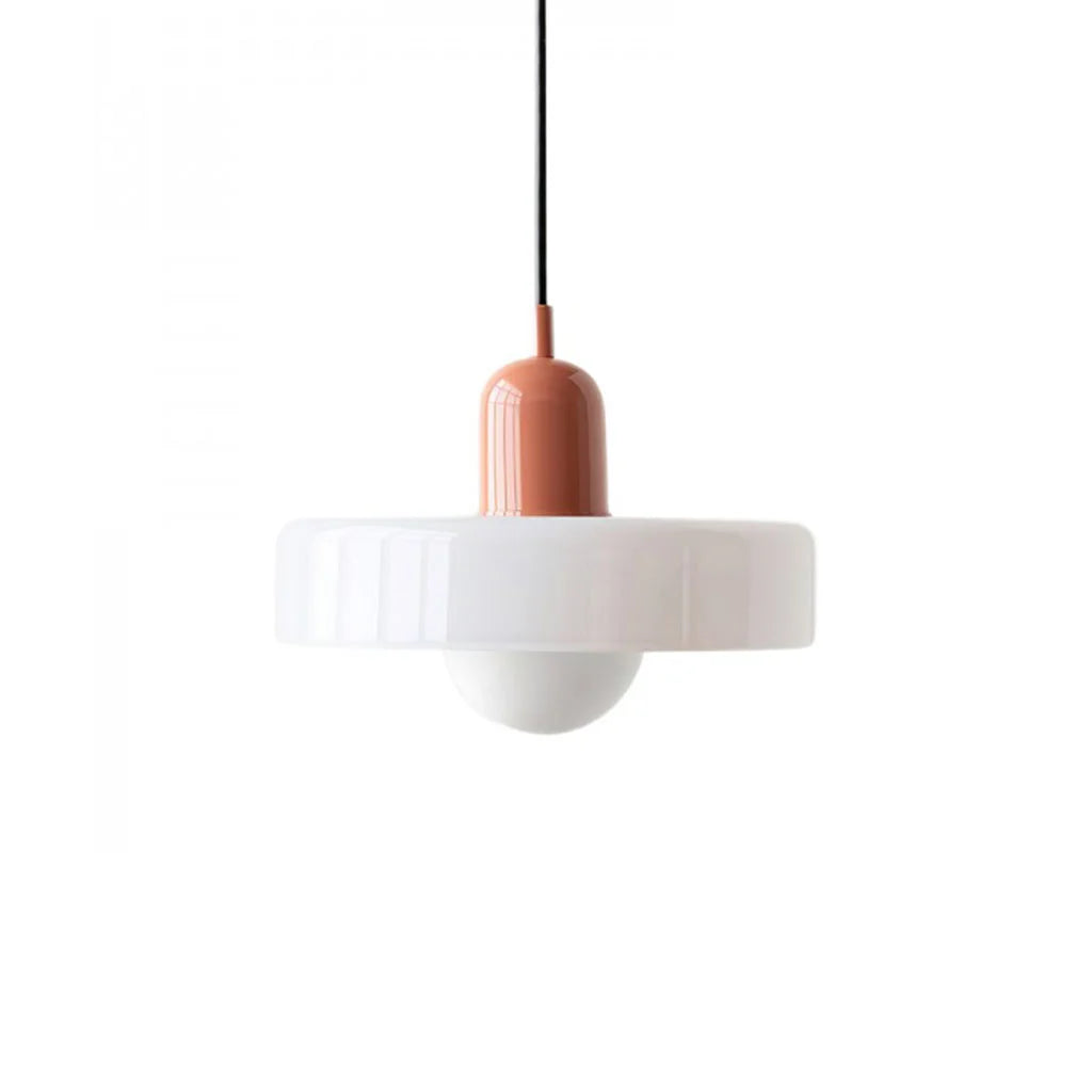 Finan Morandi Glazen Schijf Orb Hanglamp