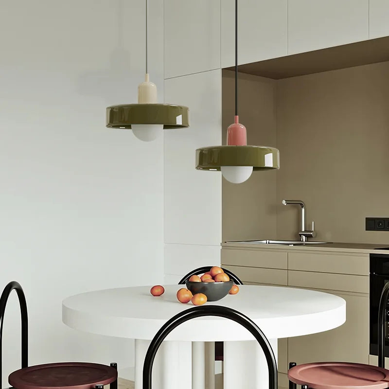 Finan Morandi Glazen Schijf Orb Hanglamp