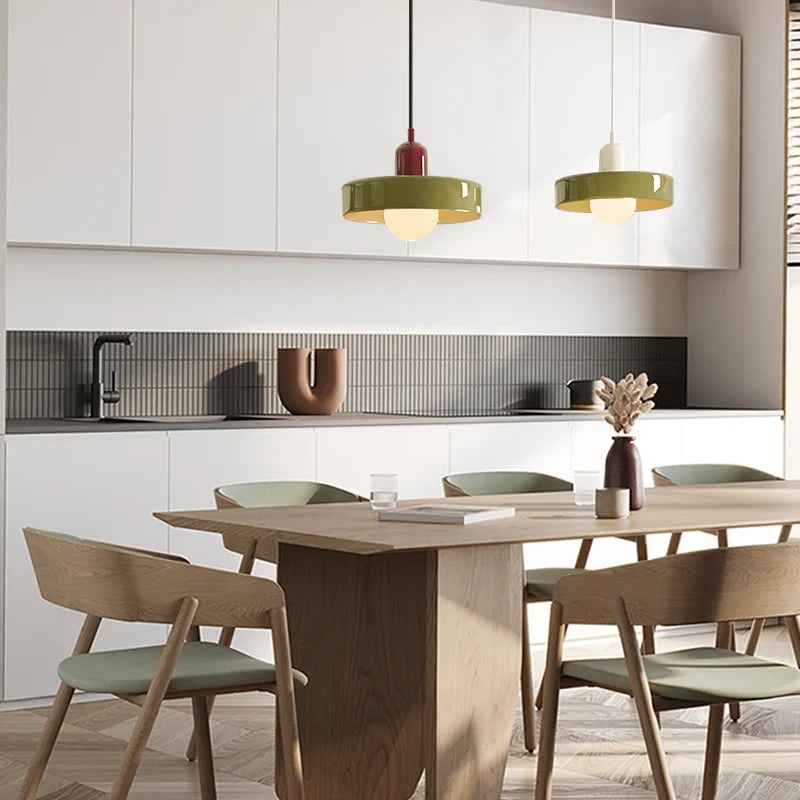 Finan Morandi Glazen Schijf Orb Hanglamp