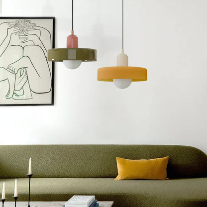 Finan Morandi Glazen Schijf Orb Hanglamp