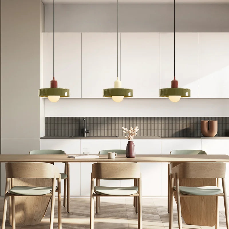 Finan Morandi Glazen Schijf Orb Hanglamp