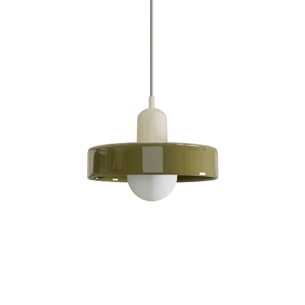 Finan Morandi Glazen Schijf Orb Hanglamp