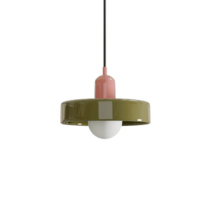 Finan Morandi Glazen Schijf Orb Hanglamp