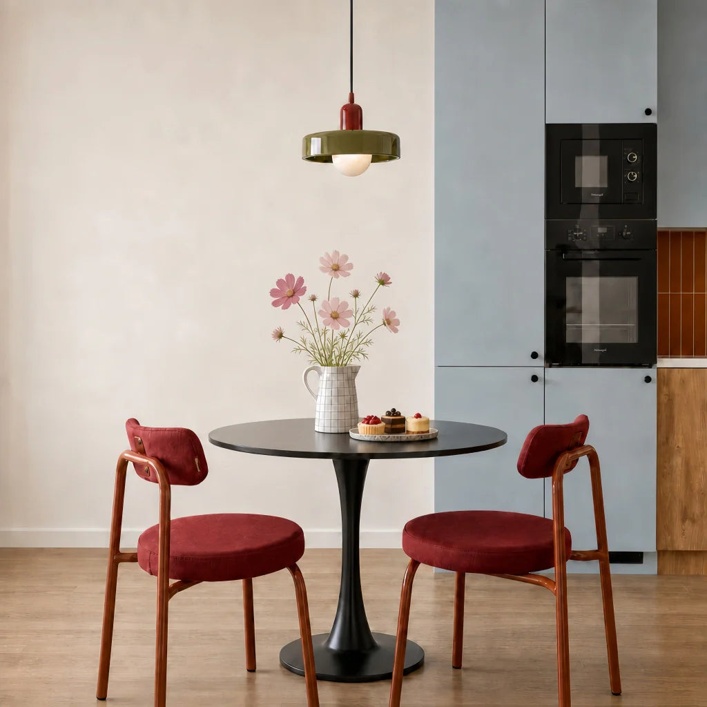 Finan Morandi Glazen Schijf Orb Hanglamp