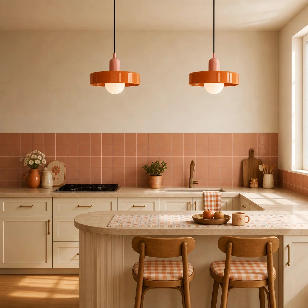 Finan Morandi Glazen Schijf Orb Hanglamp