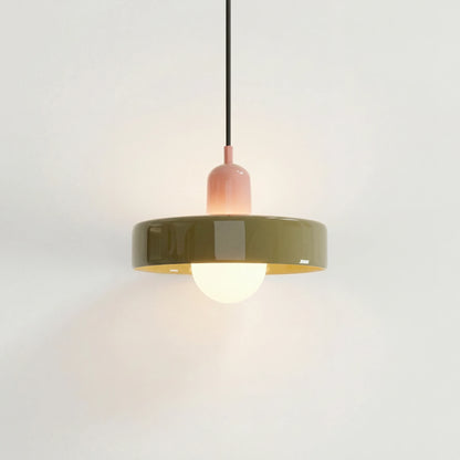 Finan Morandi Glazen Schijf Orb Hanglamp