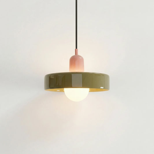 Finan Morandi Glazen Schijf Orb Hanglamp