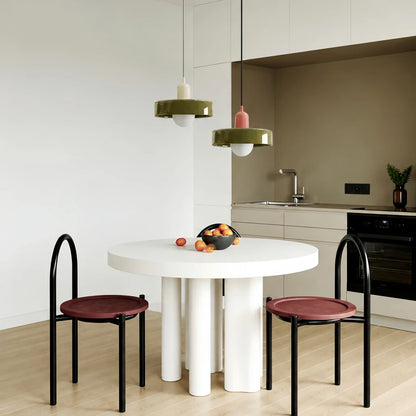 Finan Morandi Glazen Schijf Orb Hanglamp
