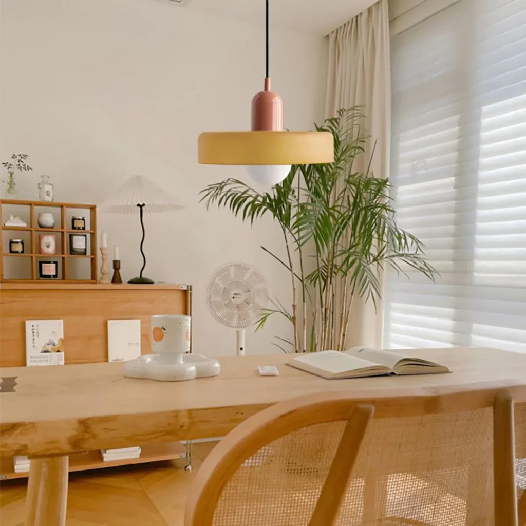 Finan Morandi Glazen Schijf Orb Hanglamp